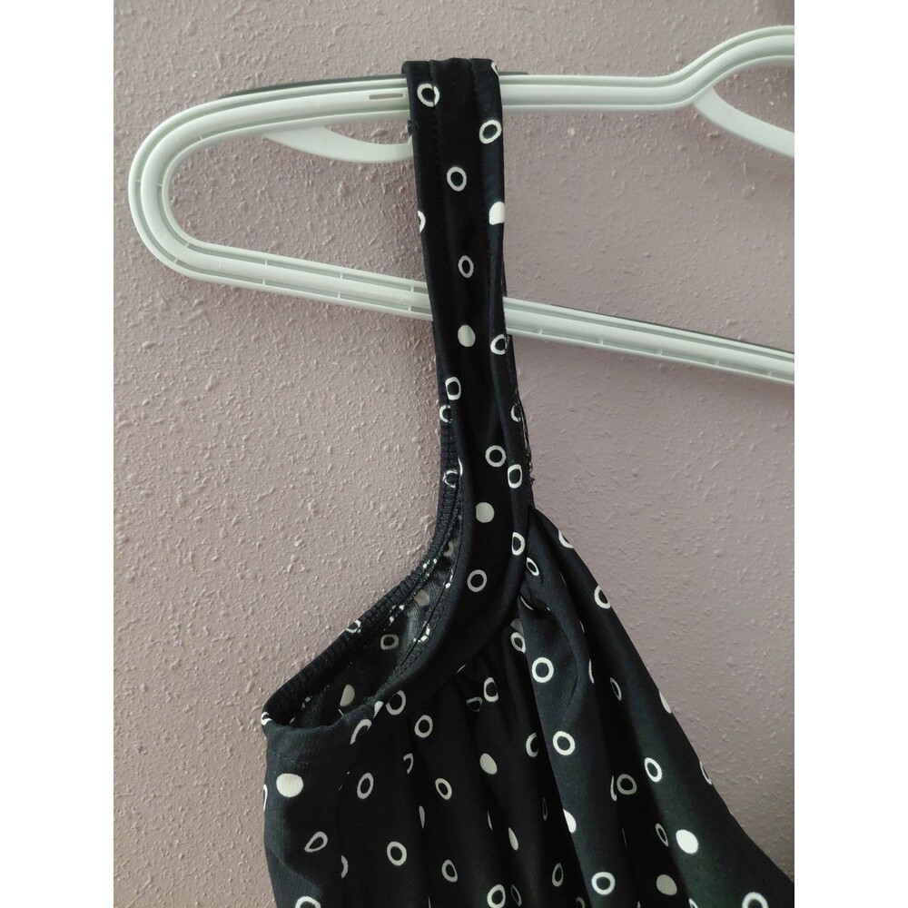 Miraclesuit Underwire Bra One Piece Black/White Circle Swimsuit Women’s 14 - Picture 3 of 13